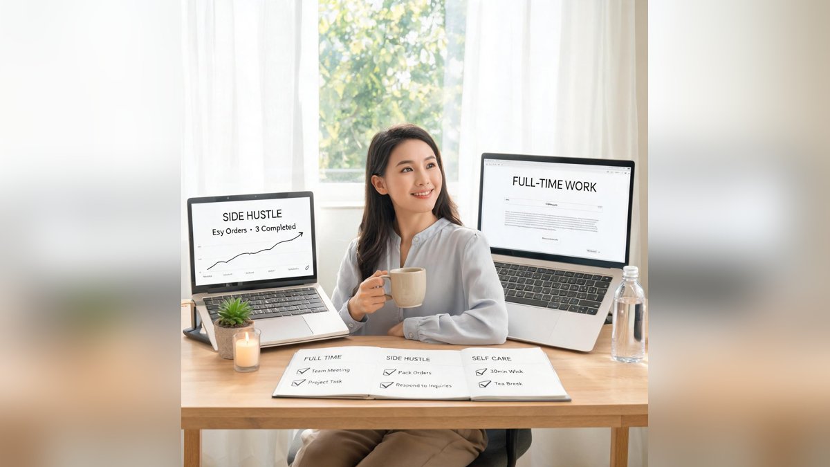 Managing a Side Hustle Without Burning Out: Time Management Tips