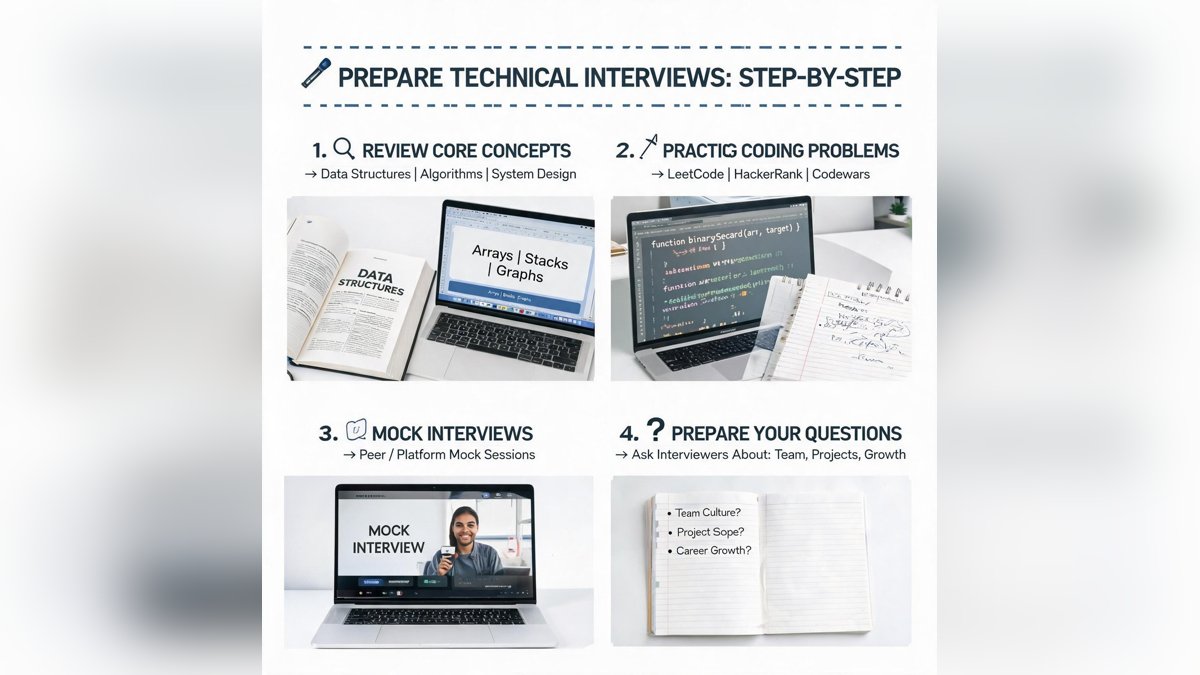 How to Prepare for Technical Interviews: A Step-by-Step Guide